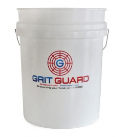 Grit Guard 5 Gallon Bucket - białe wiadro detailingowe