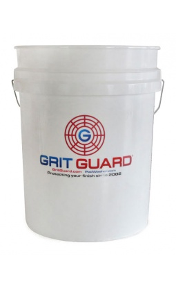 Grit Guard 5 Gallon Bucket - białe wiadro detailingowe - 1