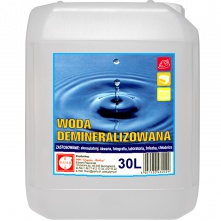 Woda demineralizowana destylowana 30L - 1