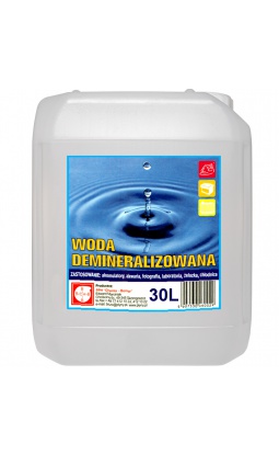 Woda demineralizowana destylowana 30L - 1