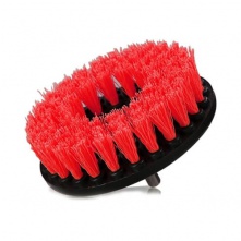 Chemical Guys Carpet Brush Heavy Duty Red - szczotka do prania tapicerki i dywaników - 1