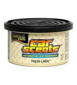 California Scents Linen - puszka zapachowa do auta świeże pranie 42g