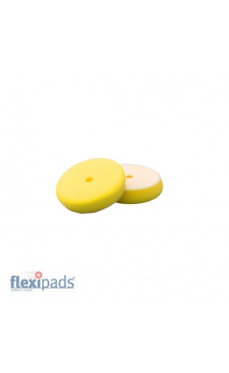 Flexipads 90mm X-Slim Yellow - Gąbka polerska, rzep - 1