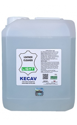 Kecav Leather Cleaner Light 5L - preparat do czyszczenia mocno zabrudzonych skór - 1
