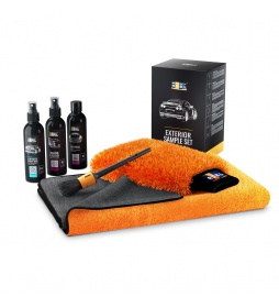 ADBL Exterior Sample Set 3x 200ml - zestaw produktów do odświeżania karoserii