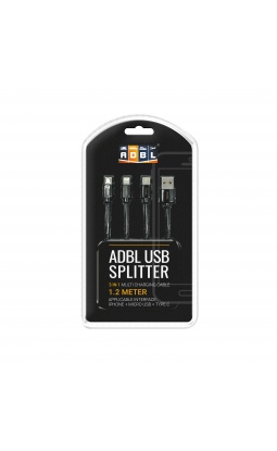 ADBL USB Splitter - kabel USB z trzema końcówkami - 1