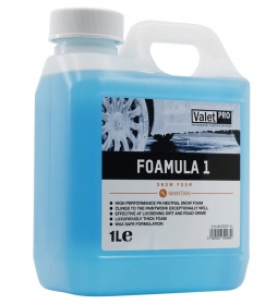 ValetPRO Foamula 1 1L - bezpieczna dla powłok ochronnych piana aktywna