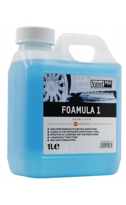 ValetPRO Foamula 1 1L - bezpieczna dla powłok ochronnych piana aktywna - 1