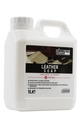 ValetPRO Leather Soap 1L -środek czyszczący do skór - 1