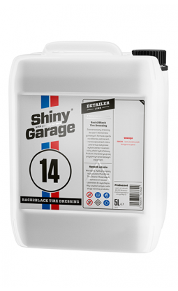 Shiny Garage Back2Black Tire Dressing 5L -satynowy dressing do opon - 1