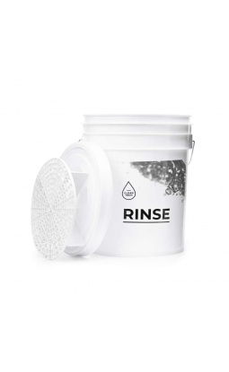 CleanTech Bucket Rinse + Separator + Lid Set 20L - wiadro detailingowe z separatorem i pokrywą - 1