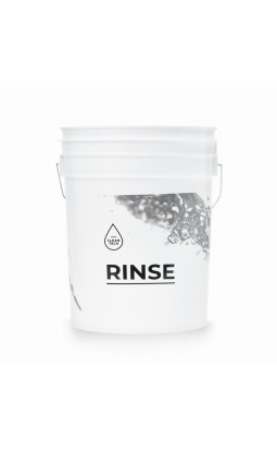 CleanTech Bucket White Rinse 20L - wiadro detailingowe - 1