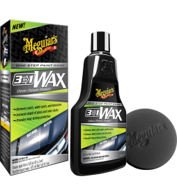 Meguiar's 3 in 1 Wax - czyści, nabłyszcza i zabezpiecza lakier 473ml