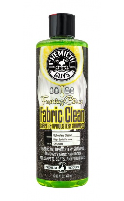 Chemical Guys Foaming Citrus Fabric Clean 473ml - piana do czyszczenia dywaników tkanin i tapicerki - 1