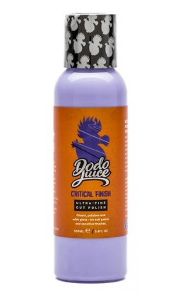 Dodo Juice Critical Finish 100ml - pasta do polerowania, usuwa drobne defekty oraz lekkie zarysowania - 1