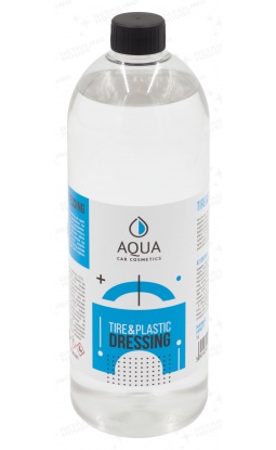 AQUA Tire and Plastic Dressing 1L - do opon i elementów plastikowych - 1