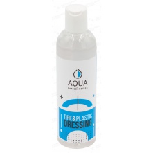 AQUA Tire and Plastic Dressing 250ml - do opon i elementów plastikowych - 1