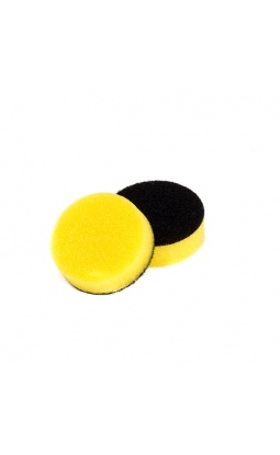 NAT Żółta Średnia gąbka polerska 33mm - 1