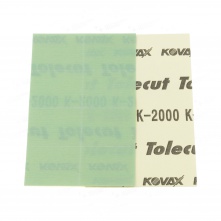 Kovax Tolecut K2000 Green 8x 29x35mm - papier ścierny do szlifowania na sucho - 1