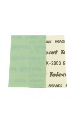 Kovax Tolecut K2000 Green 8x 29x35mm - papier ścierny do szlifowania na sucho - 1