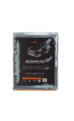 ADBL Dementor - duży ręcznik z mikrofibry do osuszania samochodu - 60x90 cm, 900 gsm - 1
