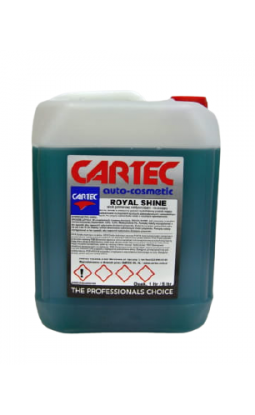 Cartec Royal Shine 5L - skoncentrowany wosk polimerowy przyśpiesza proces osuszania auta idealny na myjnię - 1