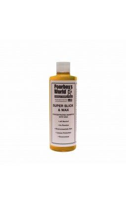 Poorboy's Super Slick Wax conc. shampoo 473 ml - 1