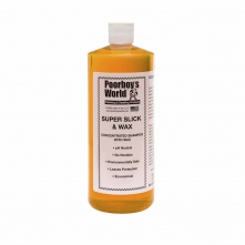 Poorboy's Super Slick & Wax Concentrated Shampoo 946ml - koncentrat szamponu z woskiem - 1