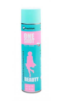 Freshtek One Shot Beauty 600ml - odświeżacz powietrza - 1