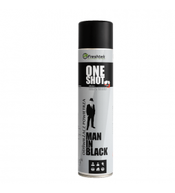 Freshtek One Shot Man in Black 600ml - odświeżacz powietrza