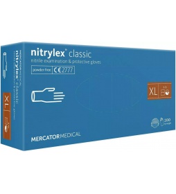 NITRYLEX rękawiczki niebieskie XL 100 szt. 