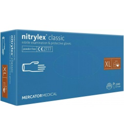 NITRYLEX rękawiczki niebieskie XL 100 szt. 