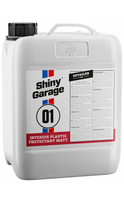 Shiny Garage Interior Plastic Protectant Matt 5L - matowy dressing do wnętrza - 1