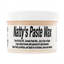 Poorboy's World Natty's Paste Wax White 235ml- wosk z carnaubą