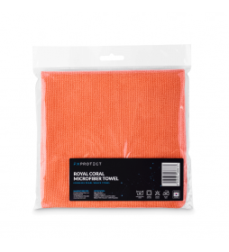 FX Protect Mikrofibra Royal Coral 40x40 320gsm - gęsto tkana, delikatna mikrofibra