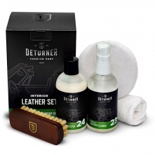 Deturner Leather Set - zestaw do czyszczenia i impregnacji skór - 1