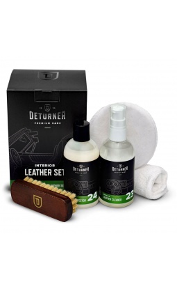 Deturner Leather Set - zestaw do czyszczenia i impregnacji skór - 1