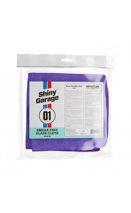 Shiny Garage Smear free Glass Cloth 2pack -zestaw mikrofibr do szyb - 1