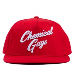 Chemical Guys 3D Box Script Logo Hat Red