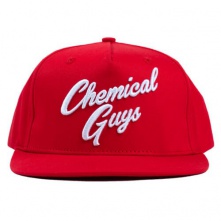 Chemical Guys 3D Box Script Logo Hat Red - 1