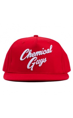 Chemical Guys 3D Box Script Logo Hat Red - 1