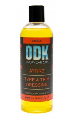 ODK Attire Tyre and Trim Dressing 500ml - produkt do pięlegnacji opon i plastików zewnętrznych - 1