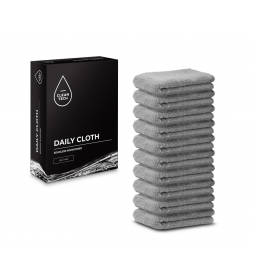 CleanTech Daily Cloth 350gsm 40x40 box 10szt - delikatna mikrofibra bezszwowa