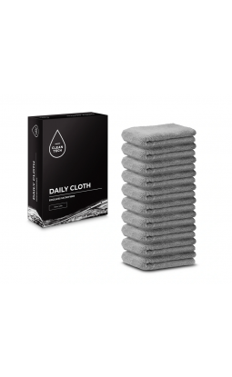 CleanTech Daily Cloth 350gsm 40x40 box 10szt - delikatna mikrofibra bezszwowa - 1