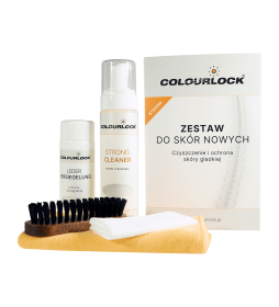 Colourlock Zestaw Strong Clean - zestaw do czyszczenia skóry samochodowej