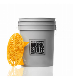 Work Stuff Detailing Bucket Grey Wheels + Separator - szare wiadro detailingowe z separatorem brudu