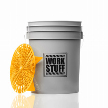 Work Stuff Detailing Bucket Grey Wheels + Separator - szare wiadro detailingowe z separatorem brudu