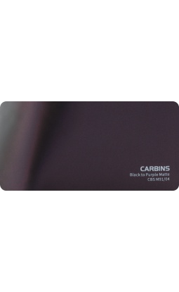 Carbins CBS M91/04 Black to Purple Matte - folia do zmiany koloru samochodu - 1