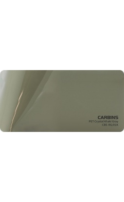Carbins CBS RG/01K PET Crystal Khaki Gray - folia do zmiany koloru samochodu - 1