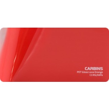 Carbins C3 RG/04Pe PET Gloss Lava Orange - folia do zmiany koloru samochodu - 1